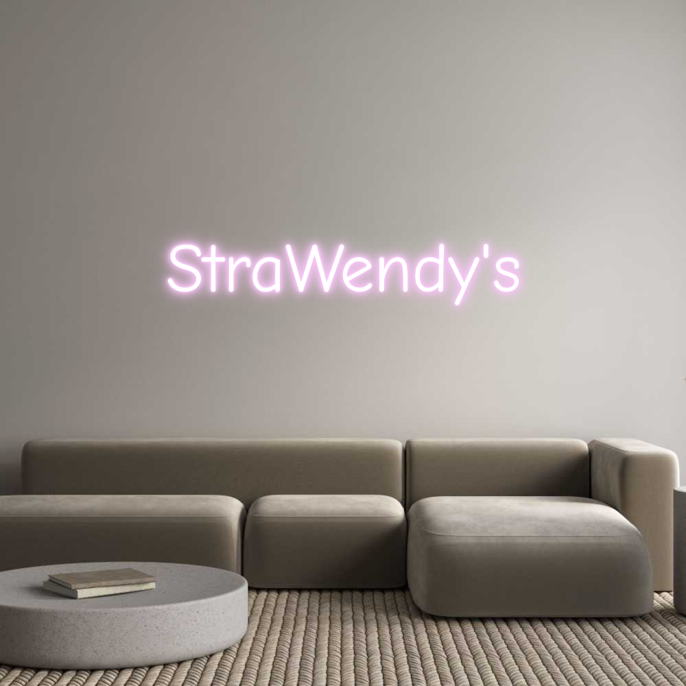 Neon LED PREMIUM Personalizado StraWendy's