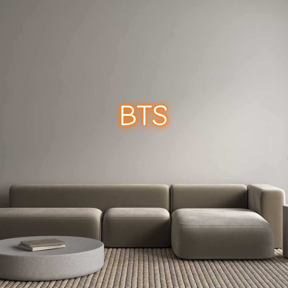 Neon LED PREMIUM Personalizado BTS