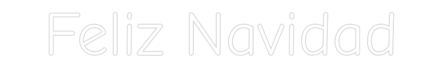 Neon LED PREMIUM Personalizado Feliz Navidad