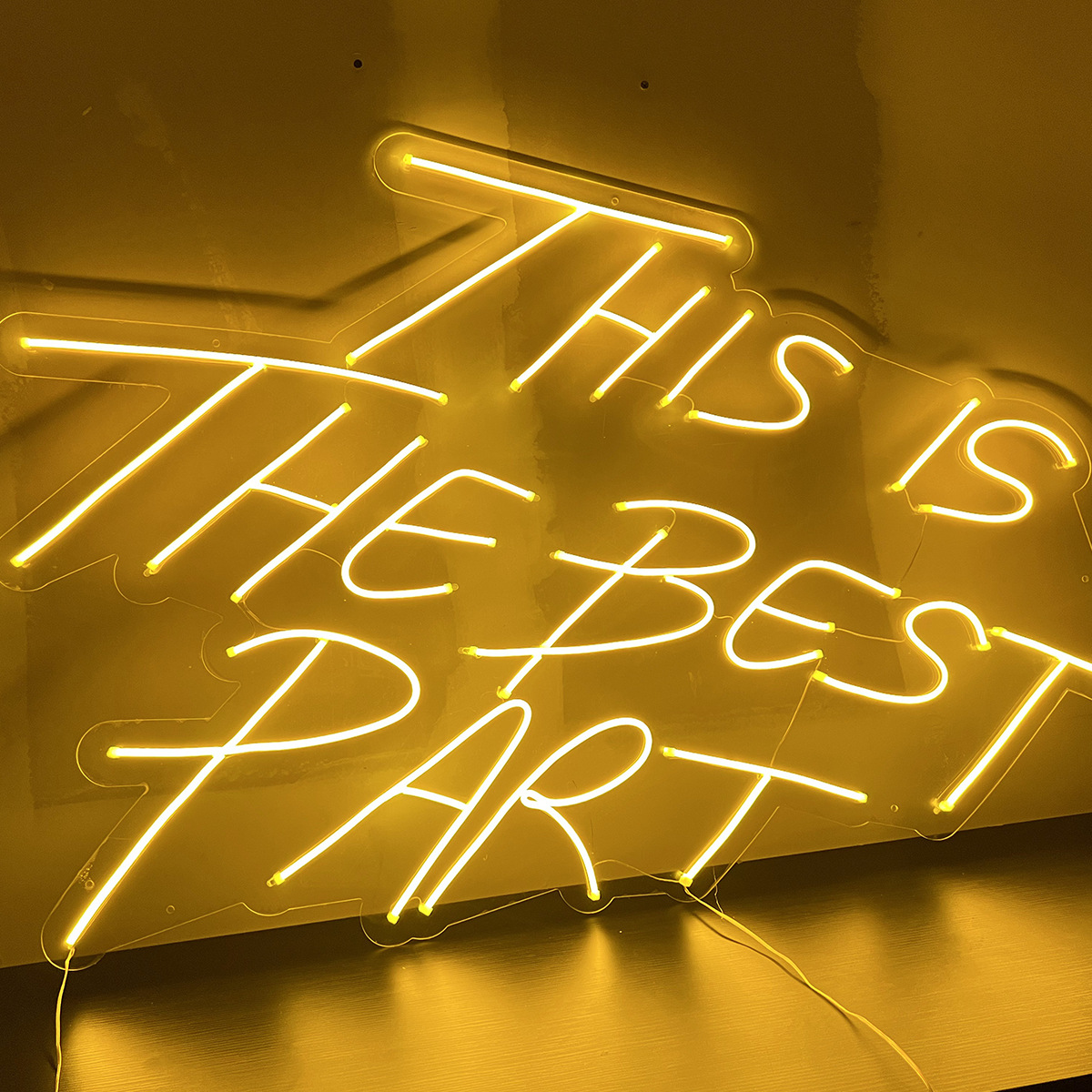 Letrero Neon - This is the Best Part