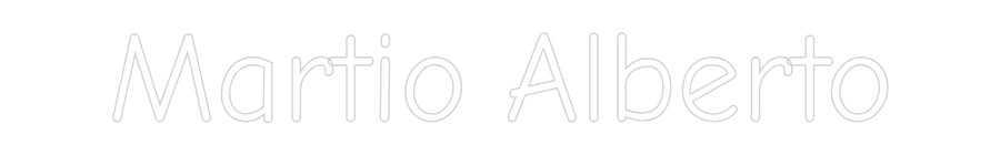 Neon LED PREMIUM Personalizado Martio
Alberto