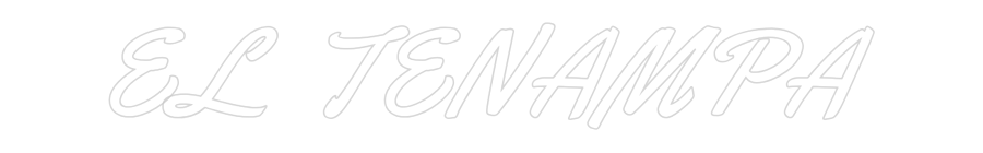 Neon LED PREMIUM Personalizado EL TENAMPA