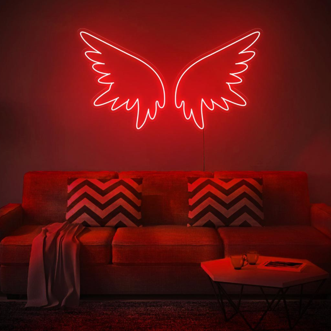 Fire Wings – ED Sign