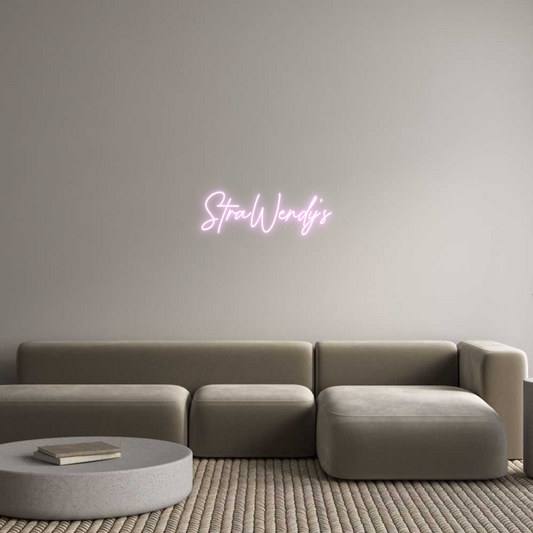 Neon LED PREMIUM Personalizado StraWendy's