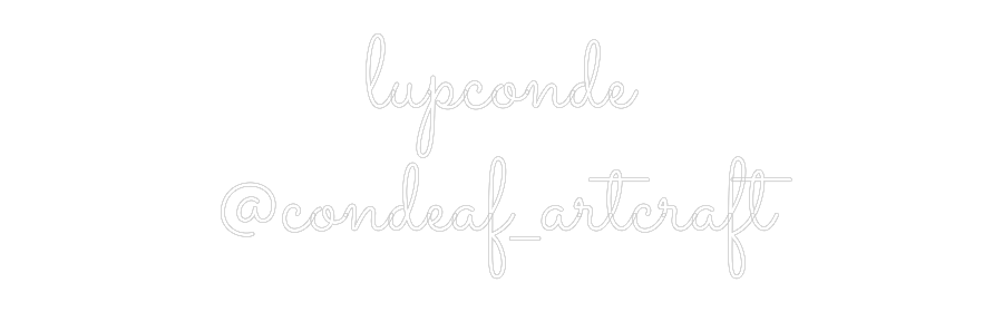 Neon LED PREMIUM Personalizado lupconde
@co...
