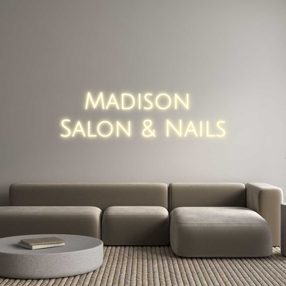 Neon LED PREMIUM Personalizado    Madison
S...