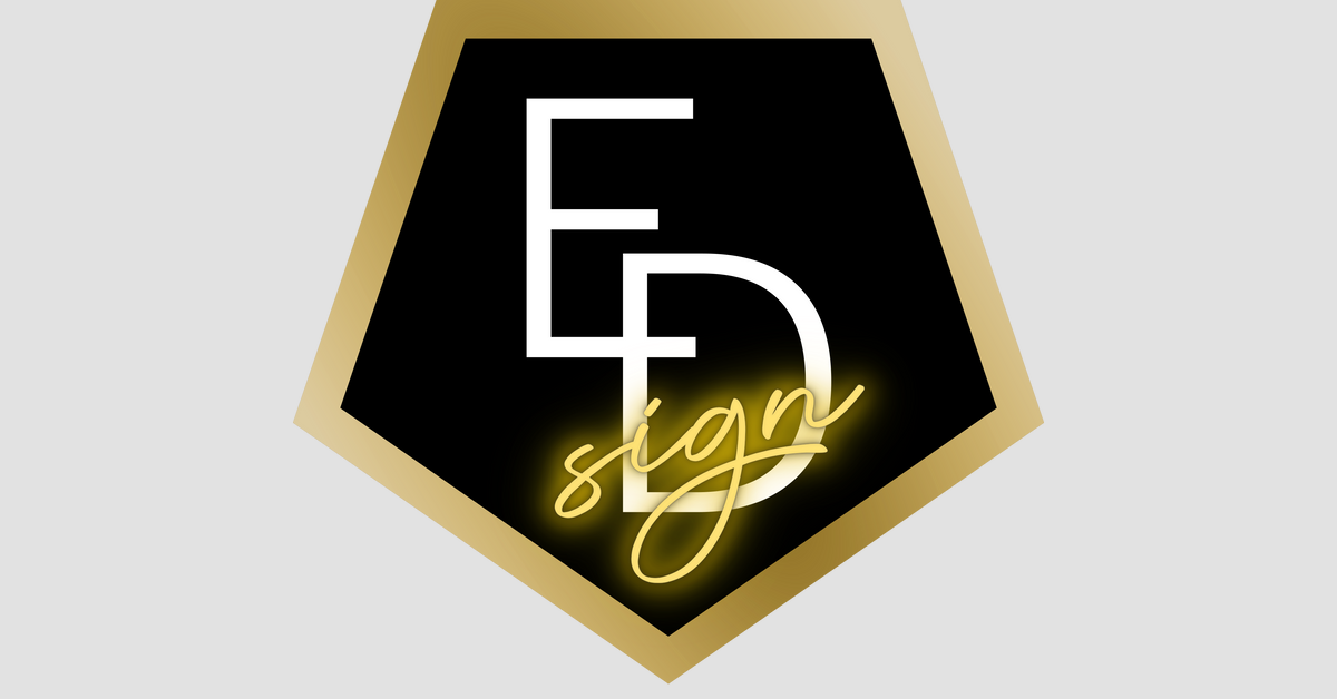 Logos en Aluminio – ED Sign