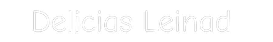 Neon LED PREMIUM Personalizado Delicias Lein...