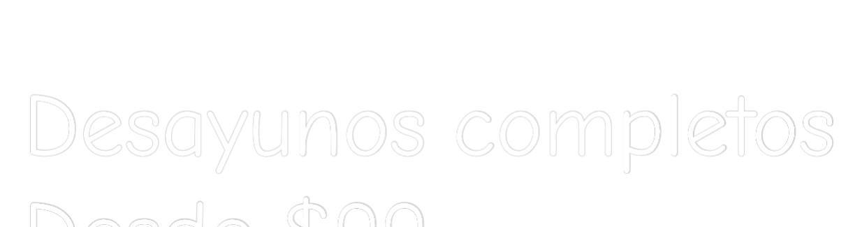 Neon LED PREMIUM Personalizado 
Desayunos c...