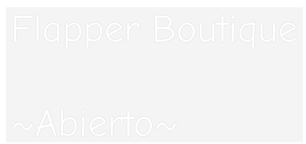 Neon LED PREMIUM Personalizado Flapper Bouti...