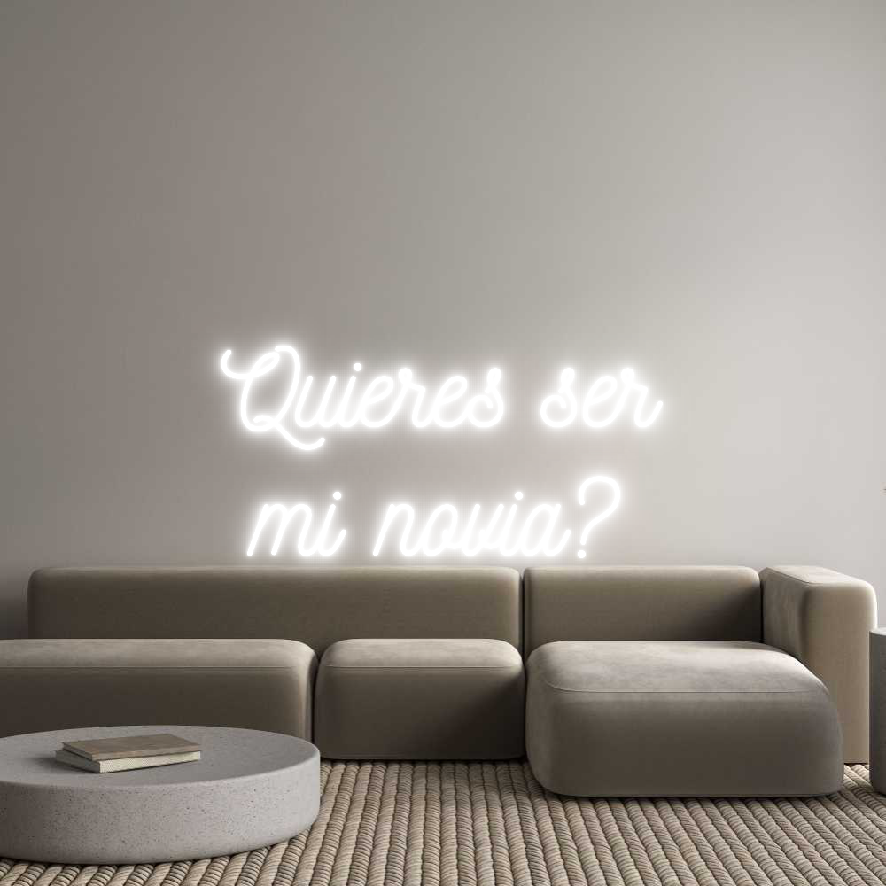 Neon LED PREMIUM Personalizado Quieres ser
...