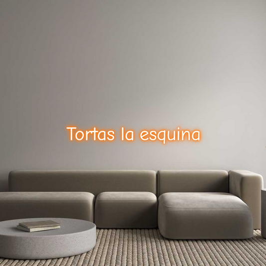 Neon LED PREMIUM Personalizado Tortas la esq...
