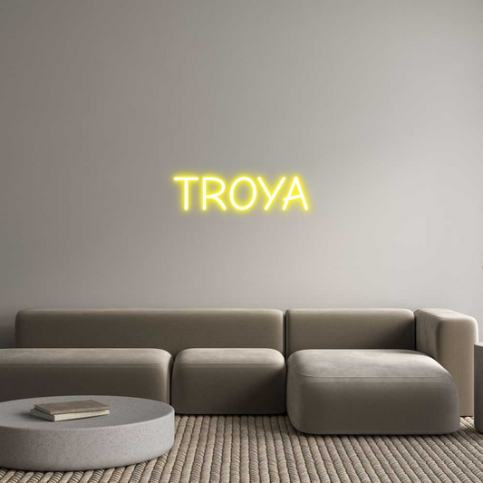 Neon LED PREMIUM Personalizado TROYA